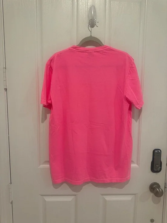 SOFT HEART THICK SKIN NEON PINK TSHIRT - Picture 5 of 6